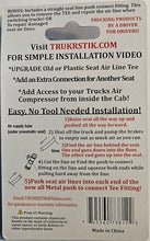 UPGRADED! All metal truck seat air line Tee with BONUS straight line repair push connect fitting!