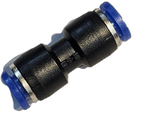 UPGRADED! All metal truck seat air line Tee with BONUS straight line repair push connect fitting!